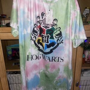 Warner Bros. Harry Potter Pastel Tie-Dye Shirt dress